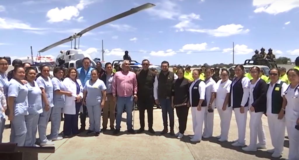 Brinda SESA atención a 20 heridos durante el desarrollo de  la  Huamantlada 2023