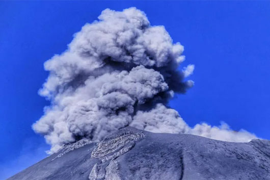 ¿Qué hacer si cae ceniza del Volcán Popocatépetl?