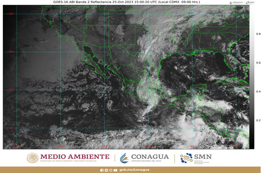 Otis permanece en tierra como tormenta tropical