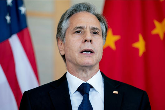 Blinken aplaza visita a Pekín tras hallazgo de globo chino en EU