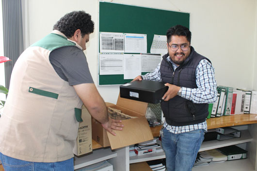 Recibió hospital IMSS-BIENESTAR de Tlaxco nuevo equipamiento de cómputo