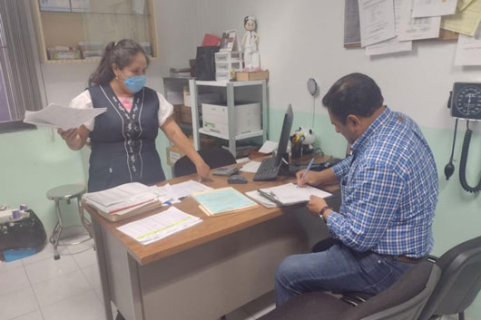 Registra abasto del 90 por ciento en vacunas el centro de salud de Xipetzinco