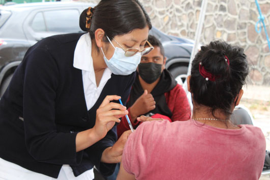 Aplicó sector salud 429 mil 165 vacunas contra influenza