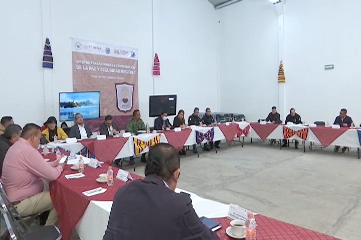 Encabeza Segob “Mesa de trabajo para la construcción de la paz y seguridad región 2” 