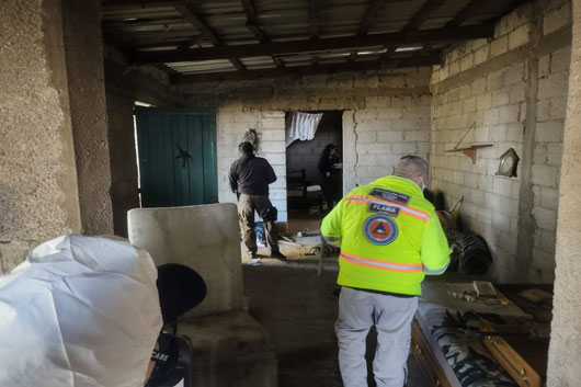 Realiza CEPC trabajo con equipo especializado en diligencia de la FGR en SPM