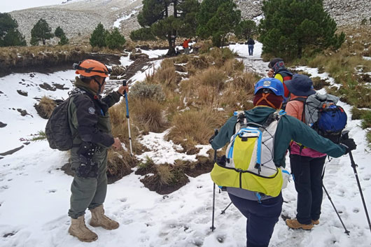 Emite SSC recomendaciones a visitantes de la Malinche