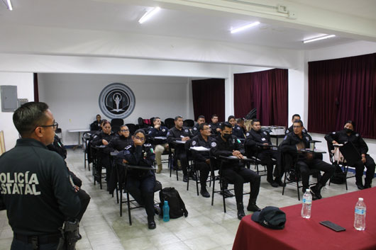 Concluye SSC nuevas capacitaciones de policías estatales y municipales