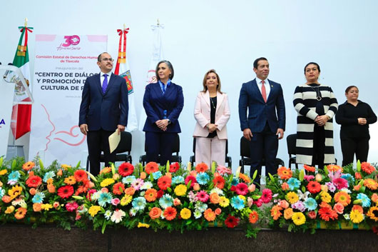 Inauguró gobernadora Lorena Cuéllar “Centro de Diálogo y Promoción de la Cultura de la Paz” de la CEDH