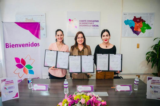 Secretaría de Bienestar e IEM coordinan acciones para empoderar a mujeres tlaxcaltecas