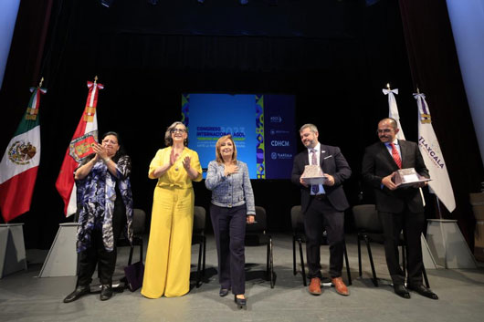 Inauguró gobernadora Lorena Cuéllar congreso internacional agol 2023