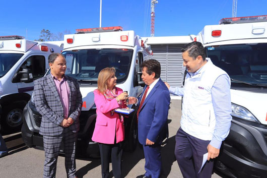 Invirtió Gobierno 35.6 millones de pesos en nuevas ambulancias en dos años