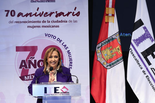 Preside Gobernadora 70 Aniversario del Reconocimiento de la Ciudadanía de las Mujeres