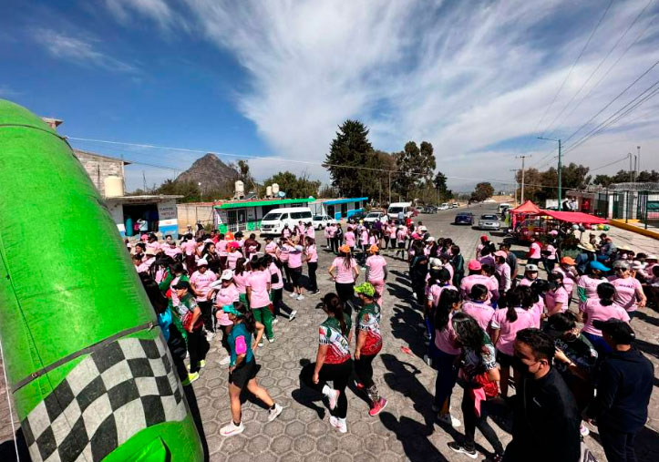 Apizaco será sede de la Carrera Estatal de la Mujer que promueve el IDET