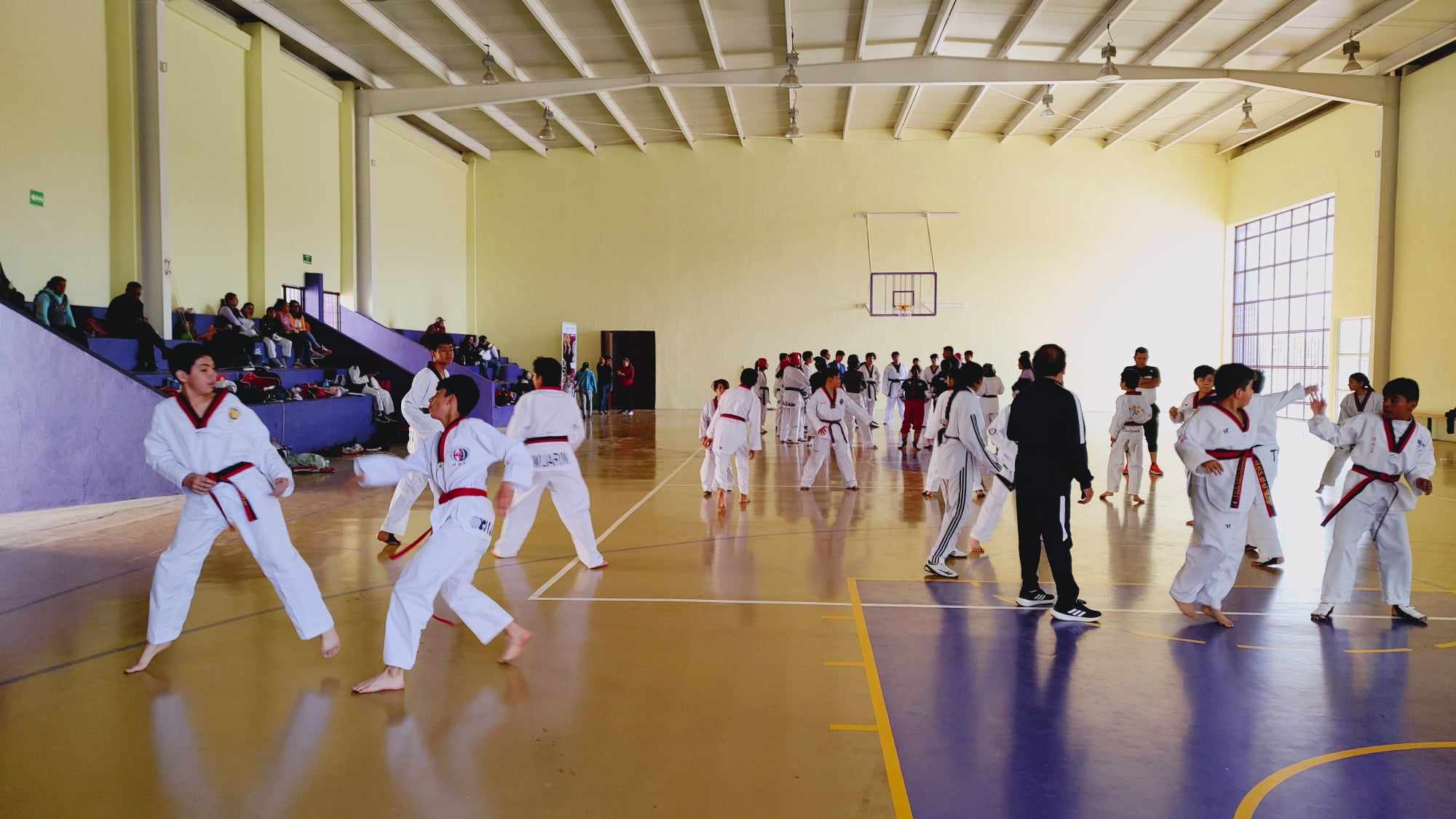 Seleccionados en taekwondo tuvieron campamento de preparación 