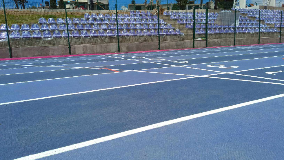 Pista  atlética similar a la del Stade de France  tiene la Ciudad del Deporte 