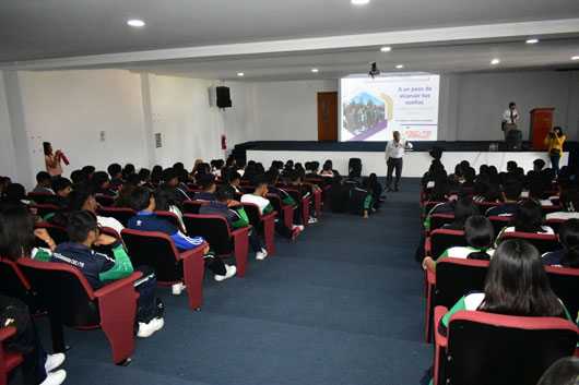 Inicia CECYTE-EMSAD jornada de orientación a estudiantes de sexto semestre