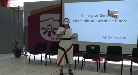Imparten conferencia sobre prevención y seguridad financiera 