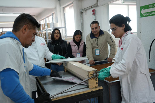 Verifica ITE destrucción de placas de impresión de boletas