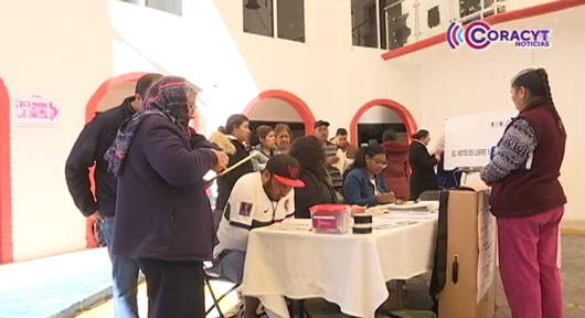 Sin contratiempos, se realizó la jornada electoral local extraordinaria en Tecopilco