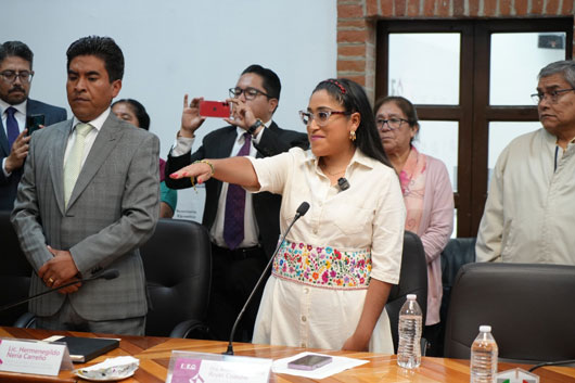 Rinde protesta Anakaren Monserrat Rojas Cuautle como consejera electoral del ITE