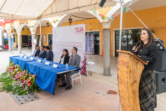 Llega la Justicia Alternativa al municipio de Xaloztoc