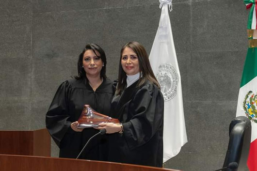 Se instala formalmente Mildred Murbartián Aguilar  como Magistrada Propietaria