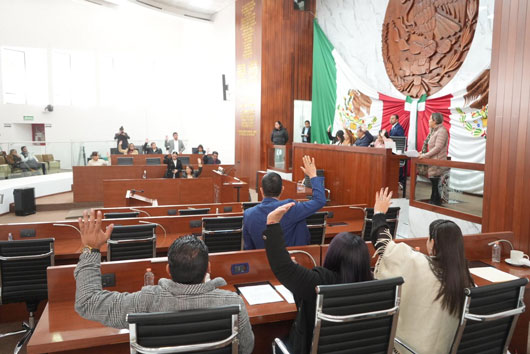 Aprobó Congreso iniciativas enviadas por la titular del Ejecutivo local