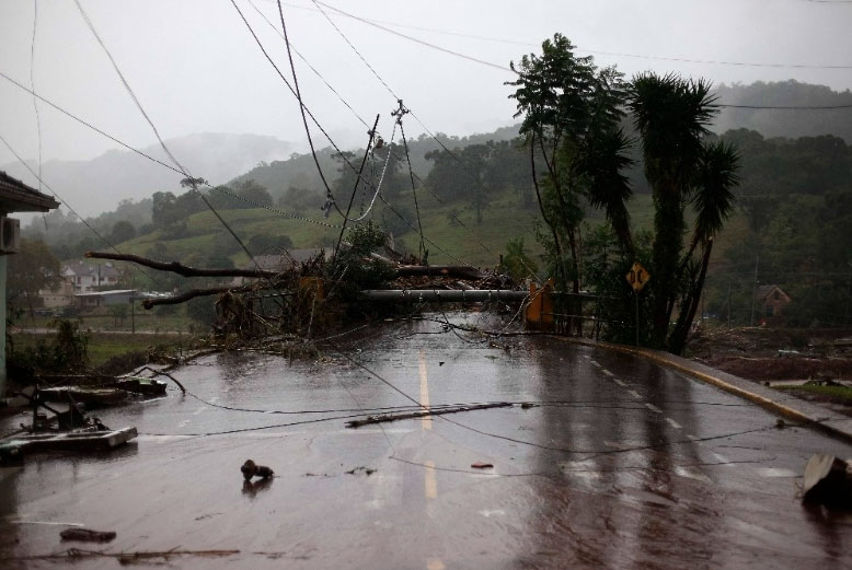Fuertes lluvias dejan 8 muertos y 21 desaparecidos en Brasil