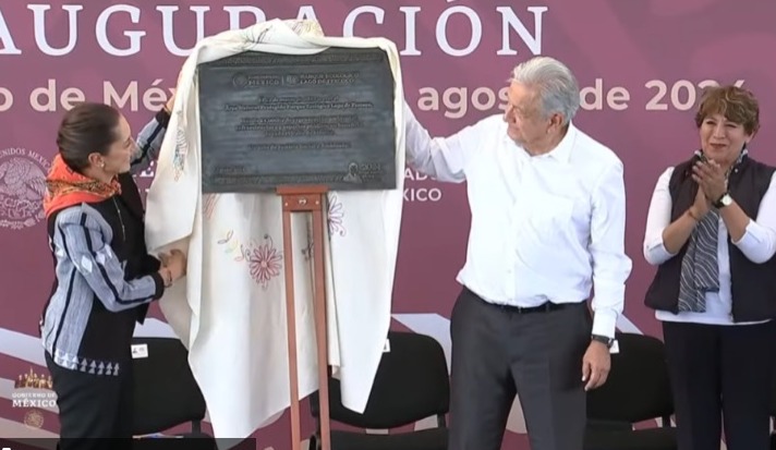 AMLO y Sheinbaum inauguran el Parque Ecológico Lago de Texcoco