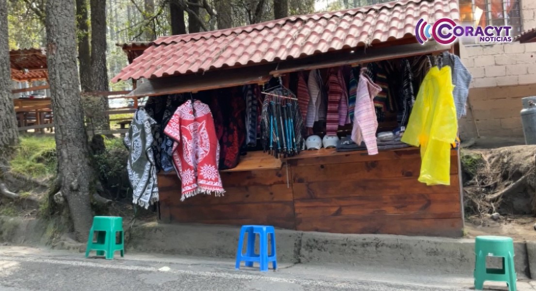 Afluencia de turistas al Parque Nacional La Malinche ha mejorado el comercio local
