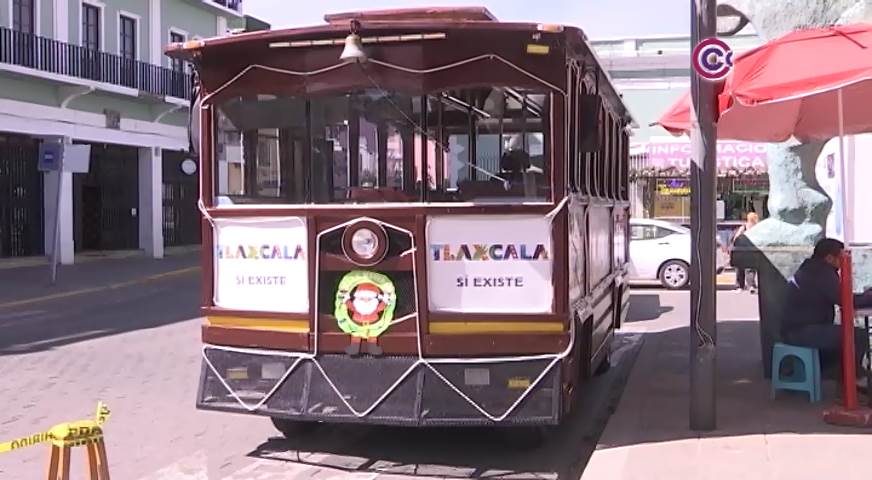 Disfruta de un paseo en tranvía por los atractivos de la capital tlaxcalteca