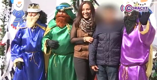 Infantes esperan ilusionados la llegada de los Reyes Magos