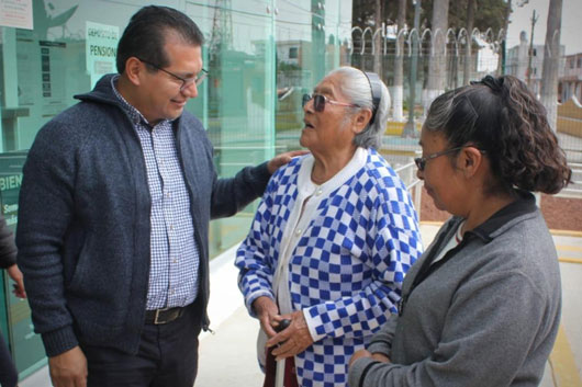 Cumple Delegación de Bienestar meta de incorporación a Pensión de Adulto Mayor