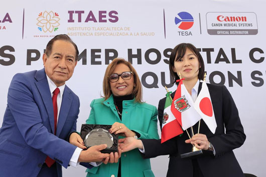 Reconoce GROUP CANON a Gobierno Estatal por innovación tecnológica en el ITAES