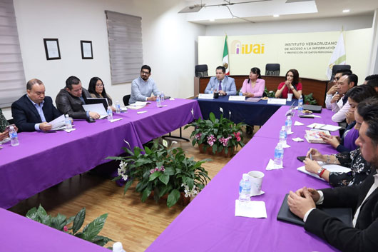 Estrechan lazos de colaboración el IAIP Tlaxcala y el IVAI en materia de transparencia
