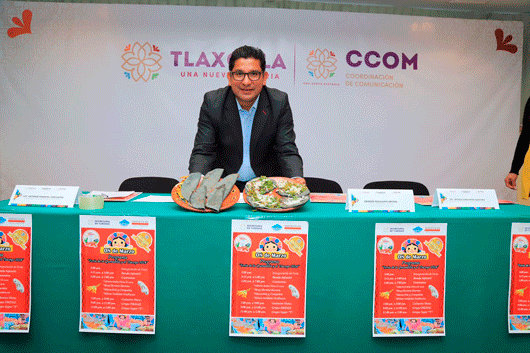 Presentan la feria de la quesadilla y el tlacoyo Nopalucan 2024