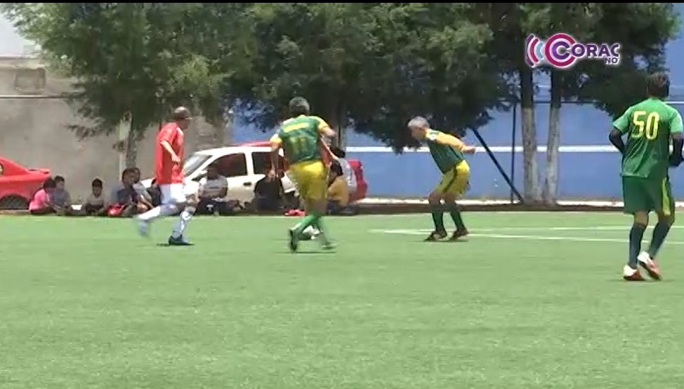 Se enfrentó Tlaxcala y Pachuca en encuentro de Fútbol “Recuerdo +60” 