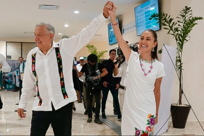 Transición de Gobierno con Sheinbaum, ordenada, fraterna, “inédito”: AMLO