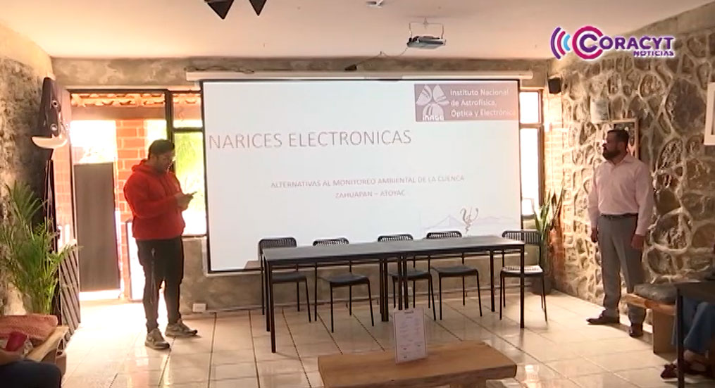 Presentó especialista del INAOE proyecto para monitorear contaminación 
