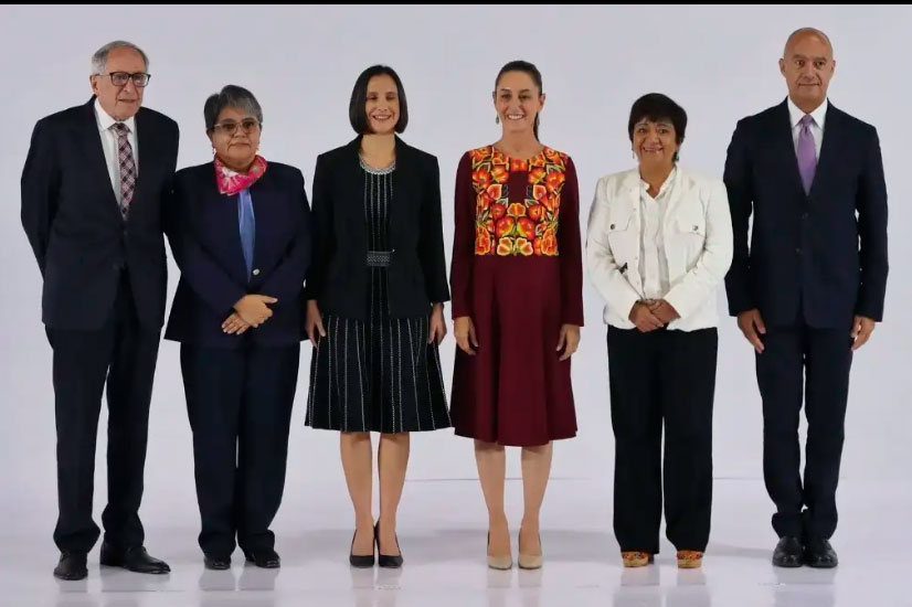 Anuncia Sheinbaum a cinco integrantes más de su gabinete