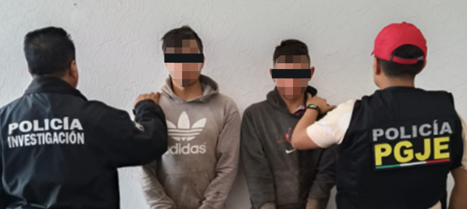 Aprehende PGJE a dos masculinos por robo de ganado