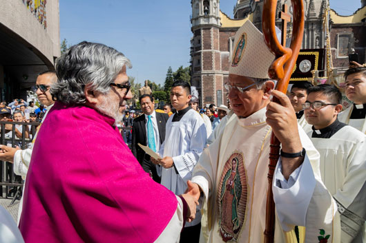 Celebró Diócesis de Tlaxcala su 65 aniversario con peregrinación a la Basílica de Guadalupe 