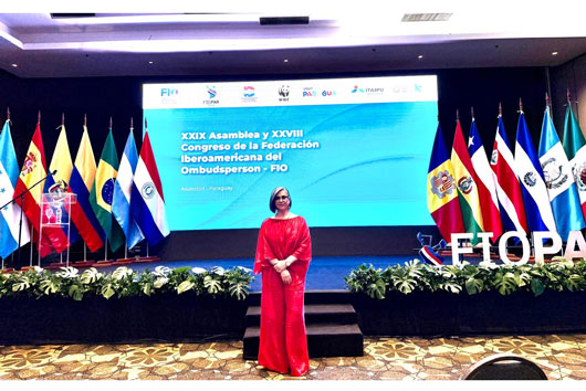 Participó Jakqueline Ordoñez en Asamblea y Congreso Anual de la Federación Iberoamericana del Ombudsperson