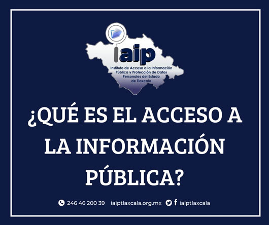 ¿Sabías que tienes derecho a conocer la información pública?