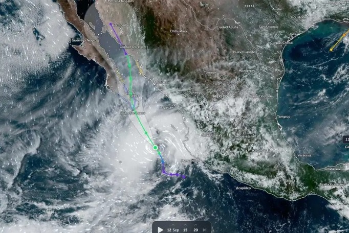 Tormenta tropical ‘Ileana’ tocará dos veces tierra en estos estados