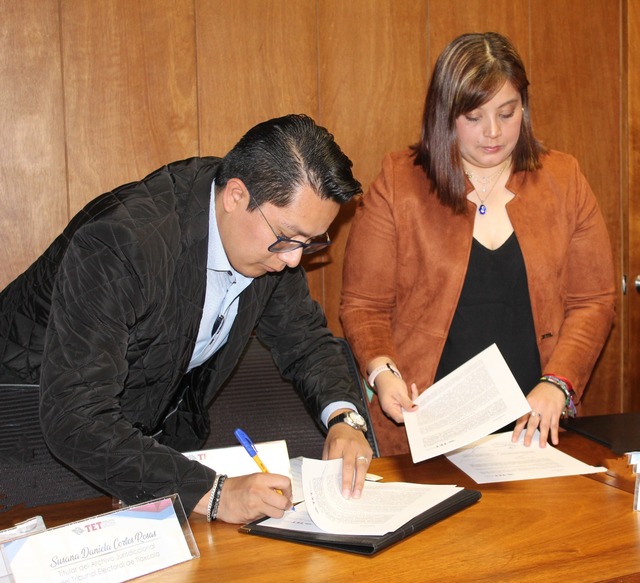 Firman convenio de colaboración TET y AGHET