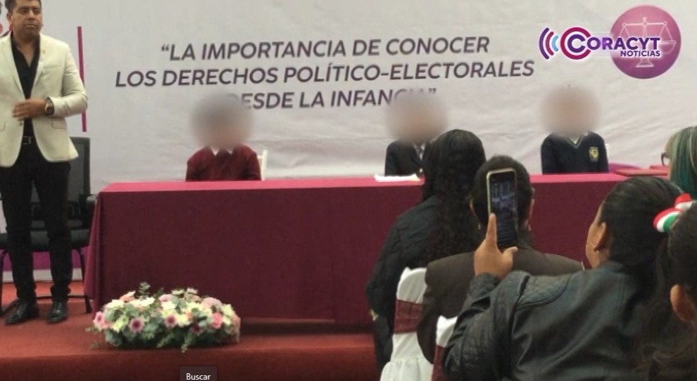 Sesionaron niñas y niños magistrados electorales