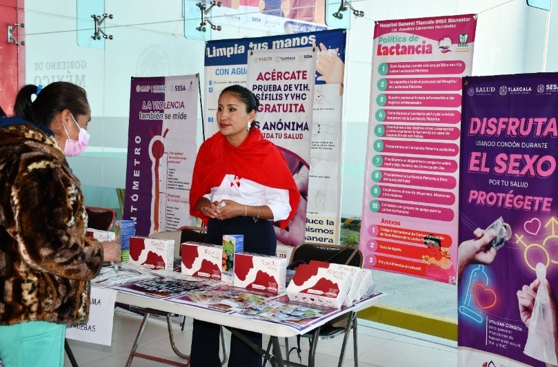 Destina Sector Salud 15 mil 433 pruebas gratuitas de VIH para detección oportuna en Tlaxcala