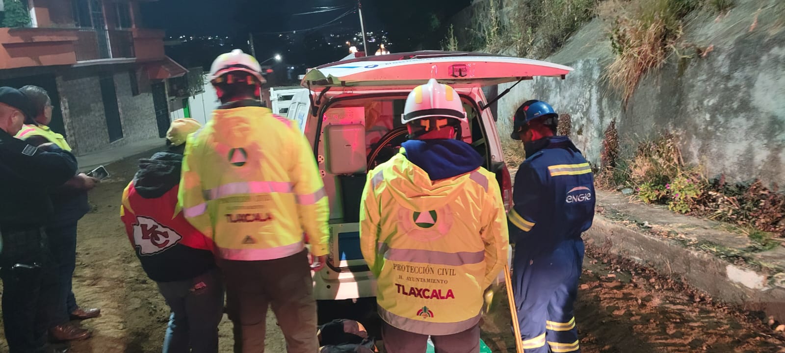 Ayuntamiento de Tlaxcala de Xicohténcatl garantiza la seguridad de la población ante contingencia por fuga de gas natural