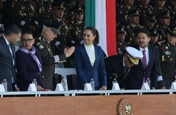 Motiva ser guiados por la primera comandanta suprema: Fuerzas Armadas